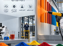 عکس آسان پوشش تولیدکننده رنگ پودری الکترواستاتیک