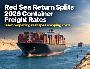 Red Sea Return Splits 2026 Container Freight Rates