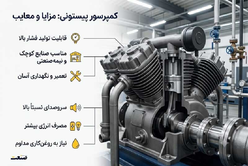 کمپرسور پیستونی