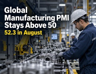 Global Manufacturing PMI Hits 13-Month Streak Above 50