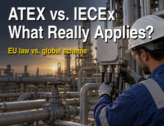 ATEX vs. IECEx: What Explosion-Proof Certification Really Means